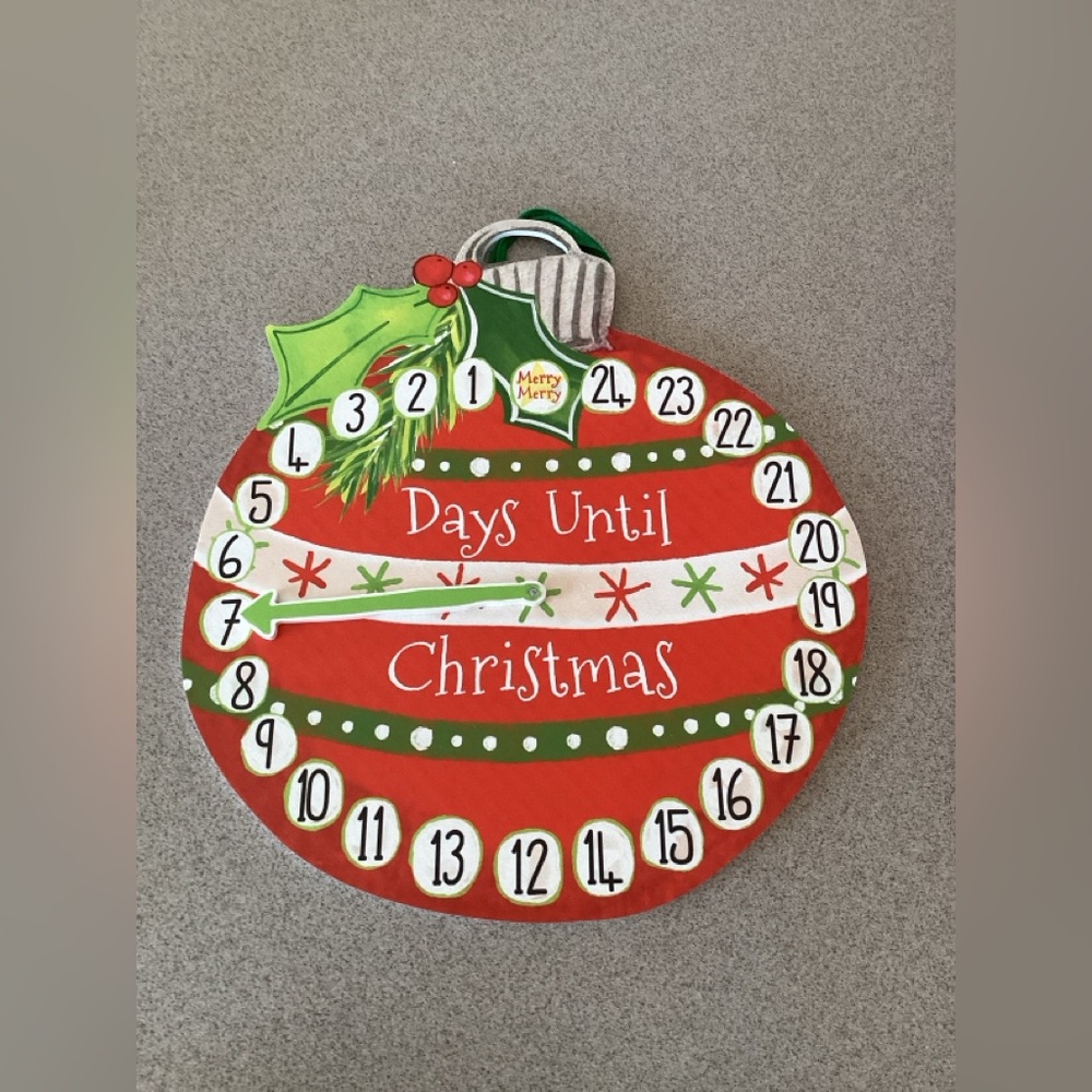 Door Decor Christmas countdown